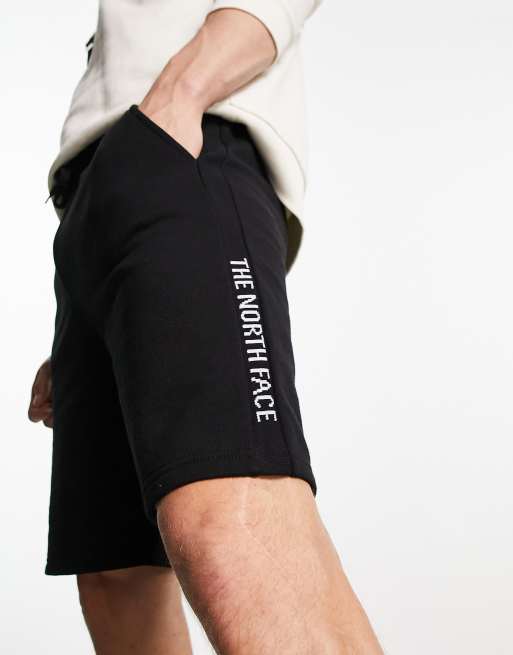 mens north face fleece shorts