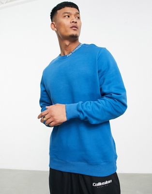 The North Face Zumu fleece sweatshirt in blue