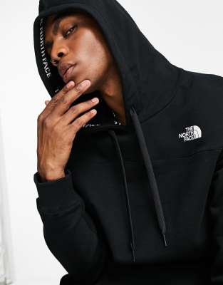 The North Face Black Fine Hoodie . Men . M