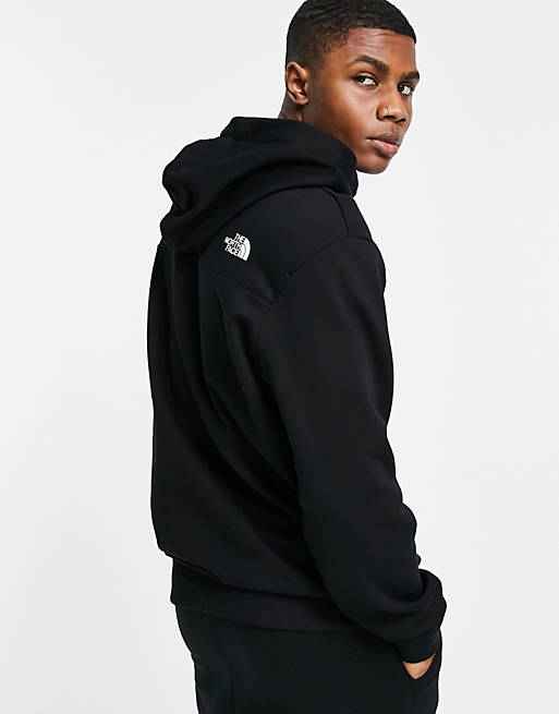 The North Face hoodie in black ASOS
