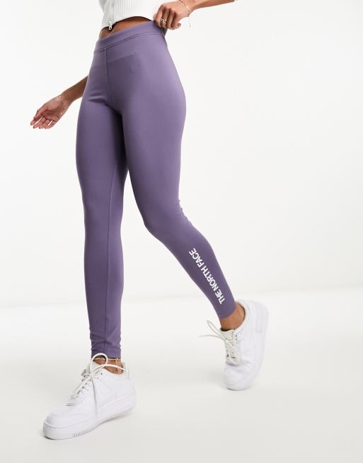 The North Face Zumu logo leggings in purple