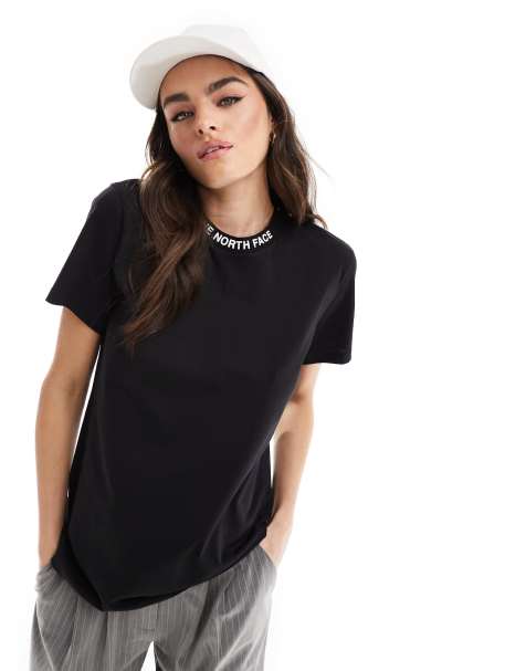 The North Face Zumu logo t-shirt in off black - view 1