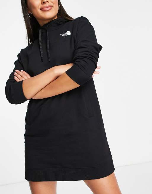 The North Face - Zumu - Sort hættetrøje-kjole i fleece