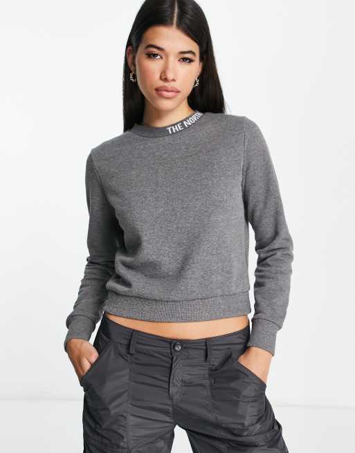 The North Face – Zumu – Sweatshirt in Grau mit Rundhalsausschnitt