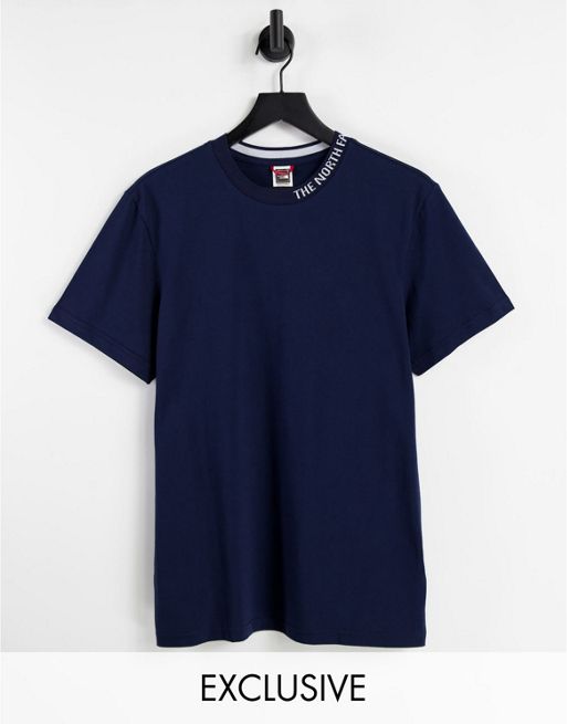 The North Face Zumu t-shirt in navy Exclusive at ASOS