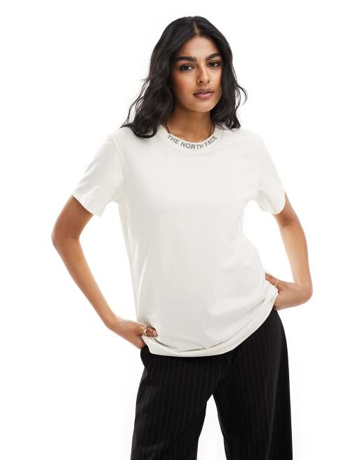 The North Face – Zumu – T-shirt w kolorze złamanej bieli z logo