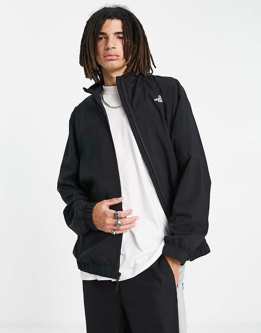 The North Face Zumu woven track jacket in black