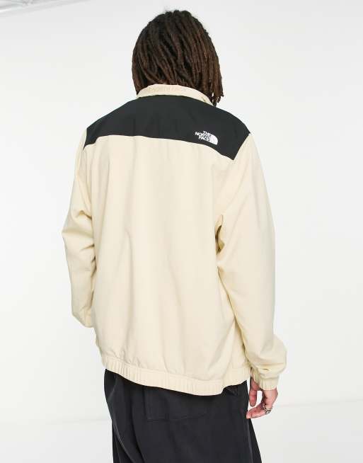 The North Face Zumu woven track jacket in stone and black, 2 of 4