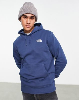 The North FaThe North Face Flag 2 back print hoodie in navy Exclusive at ASOS