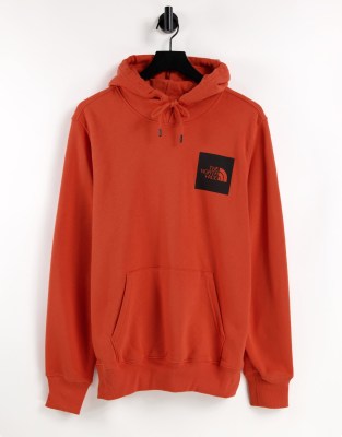 Burnt orange north online face hoodie