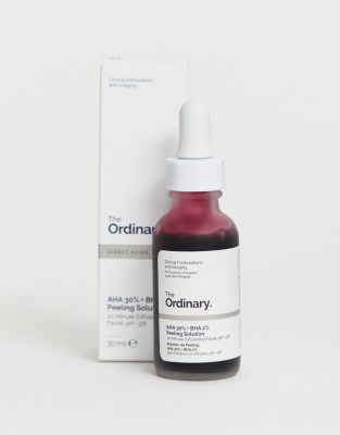 Shop The Ordinary Aha 30% + Bha 2% Peeling Solution-no Color