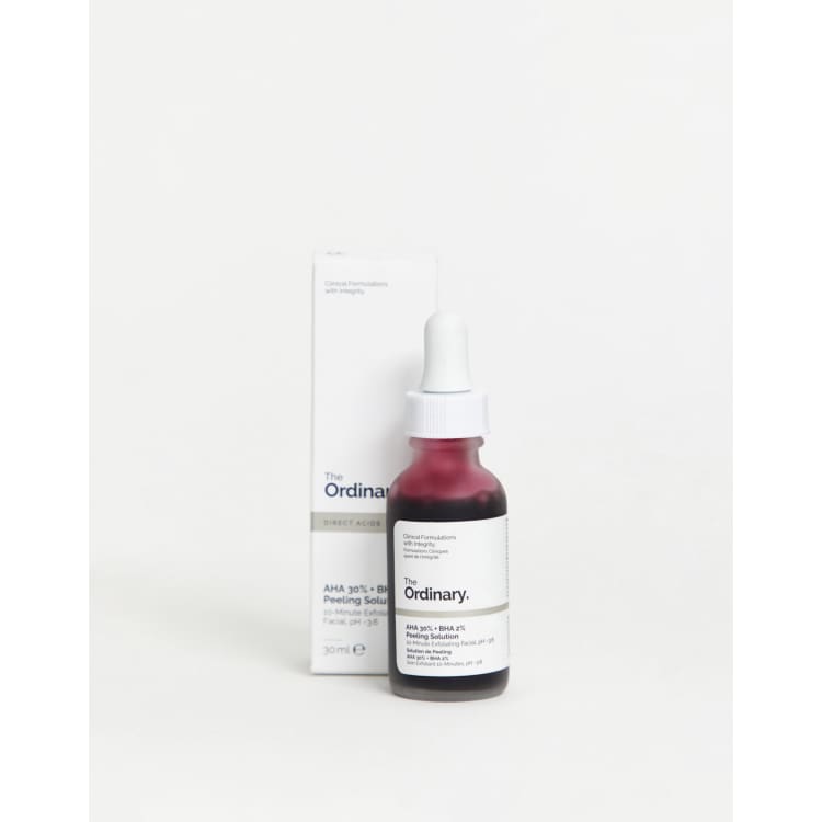 The Ordinary AHA 30% + BHA 2% Peeling Solution 30ml – Brasil Cosméticos