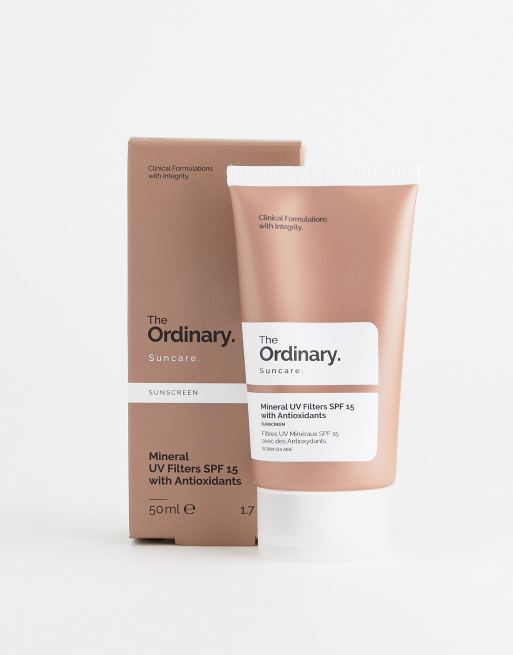 The Ordinary - Mineral UV-filters SPF 15 met antioxidanten