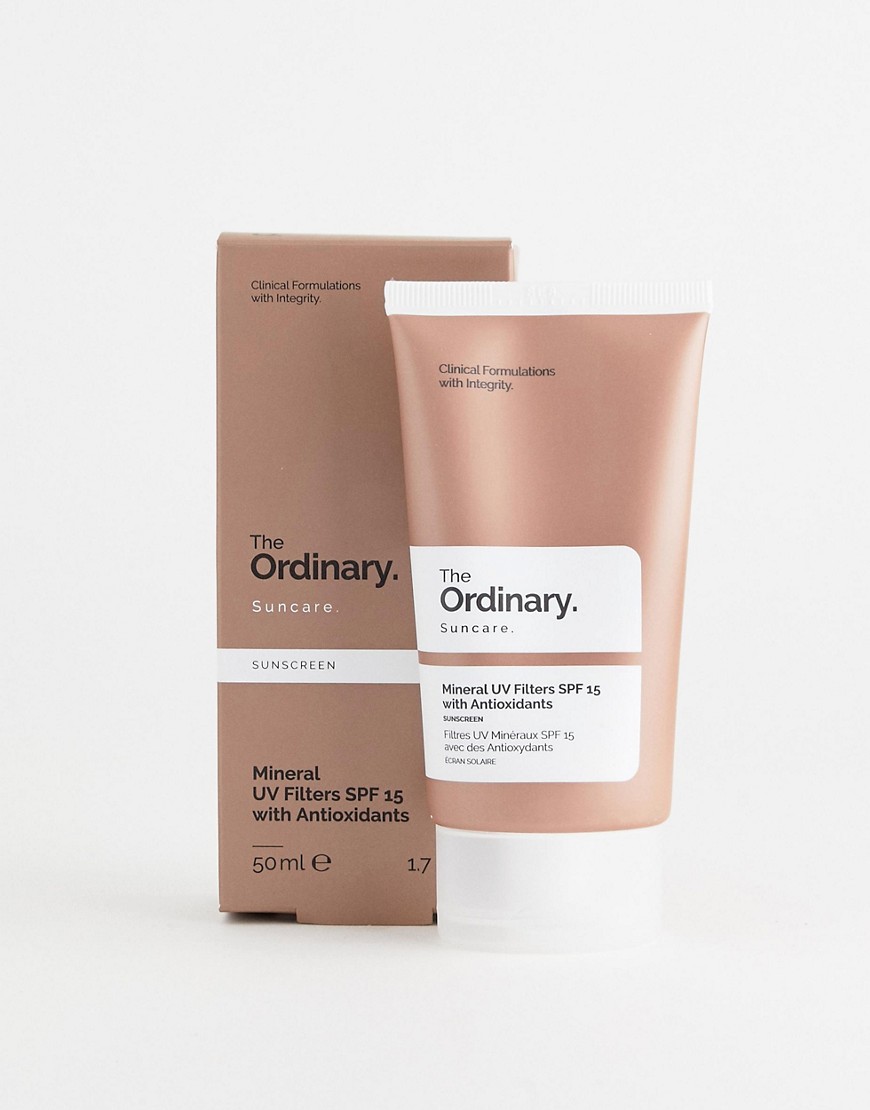 The Ordinary Mineral UV Filters SPF 15 with Antioxidants-No Colour