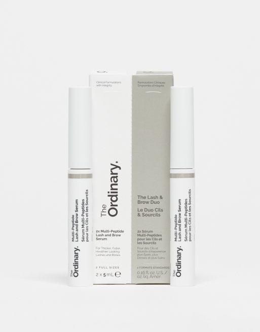The Ordinary - The Lash + Brow Duo - Set con due prodotti per ciglia e sopracciglia (risparmia il 30%)