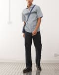 [The Ragged Priest] The Ragged Priest Axel straight leg jeans in blue rinse wash W28 Blue Rinse