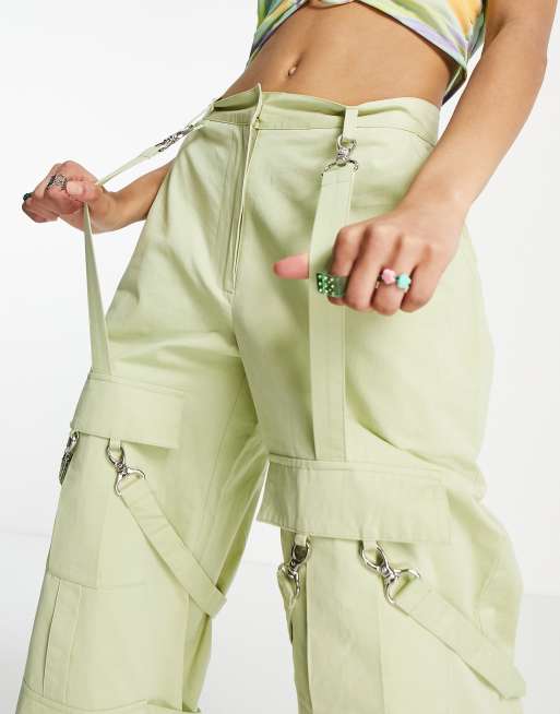 The Ragged Priest – Besonders weit geschnittene Skater-Cargohose im Y2K-Stil, 2 von 4