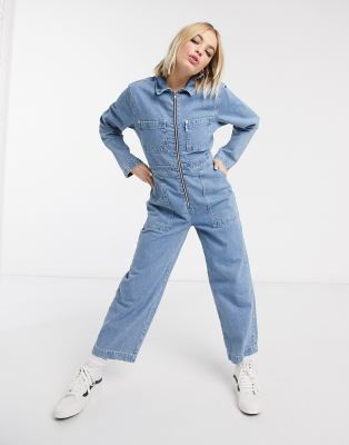 denim boilersuit