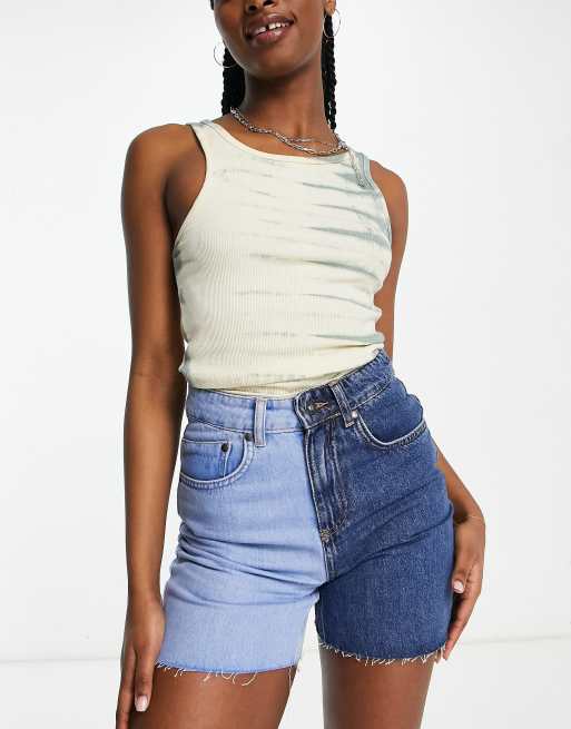 Ragged Jeans High Rise Denim Shorts