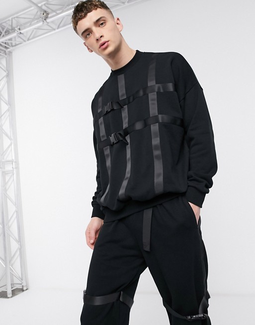The Ragged Priest jumper with straps