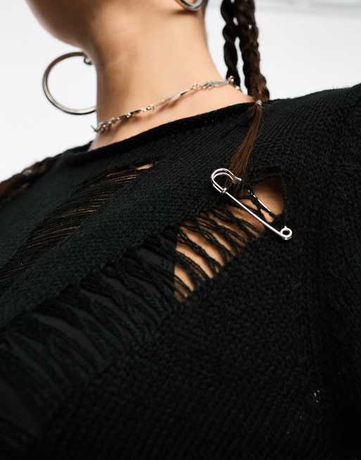 The Ragged Priest ladder detail maxi jumper dress, 3 of 4
