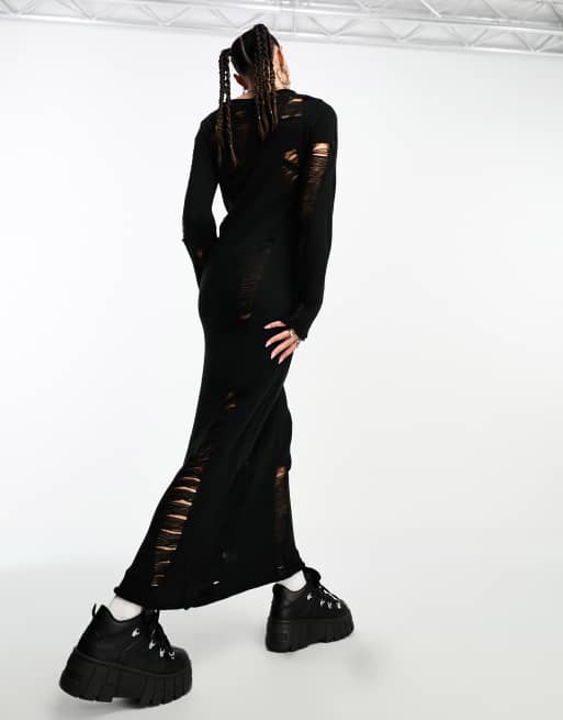 The Ragged Priest ladder detail maxi jumper dress, 4 of 4