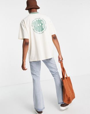 The Ragged Priest laidback t-shirt in off white