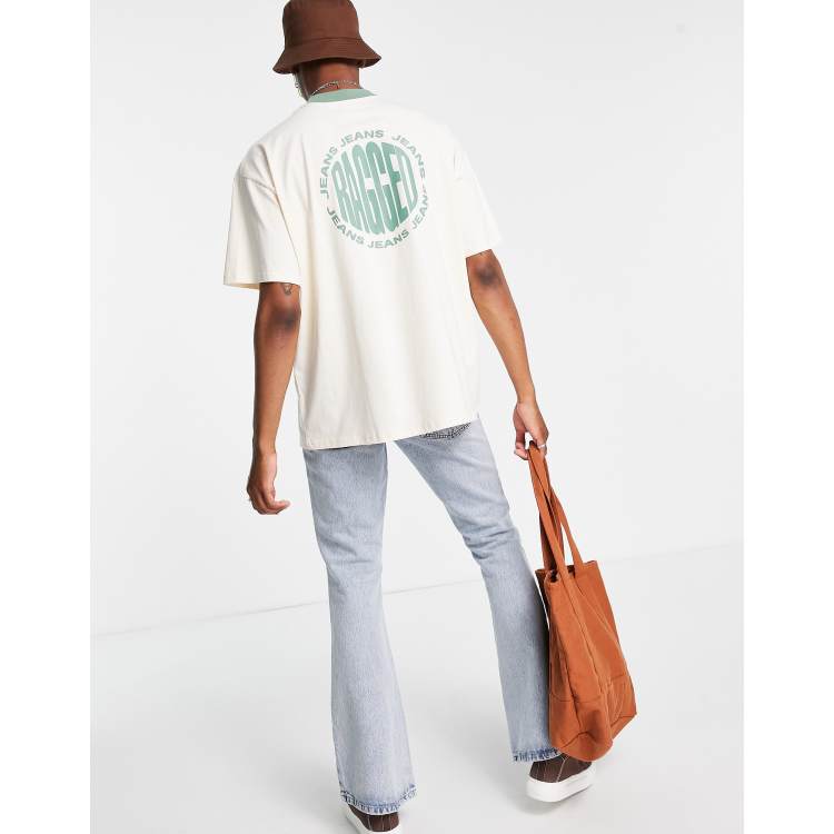 The Ragged Priest laidback t-shirt in off white | ASOS