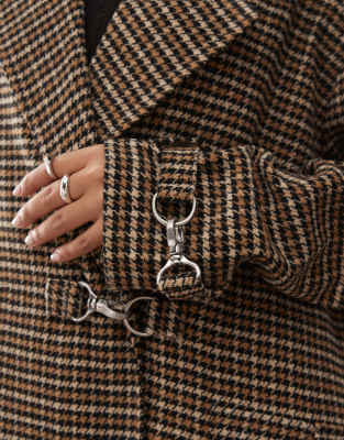 The Ragged Priest Maxi Coat In Brown