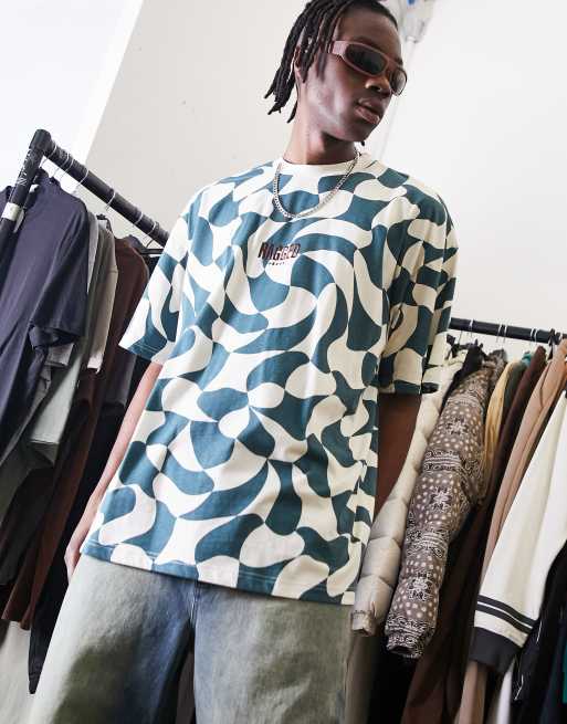 The Ragged Priest - Mayhem - T-shirt in verwassen groen