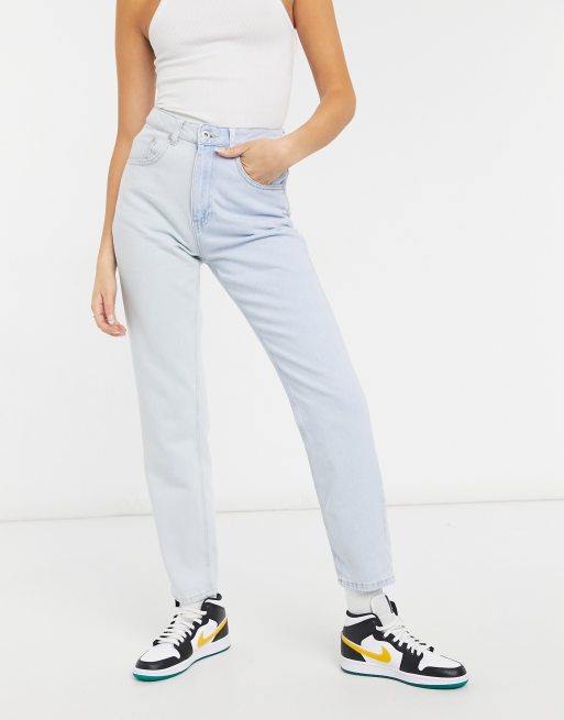 The Ragged Priest - Mom jeans in denim diviso