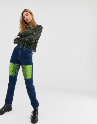 ragged priest mom jeans