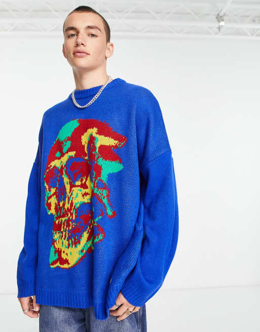 The Ragged Priest - Pull en maille à motif en plusieurs parties - Multicolore