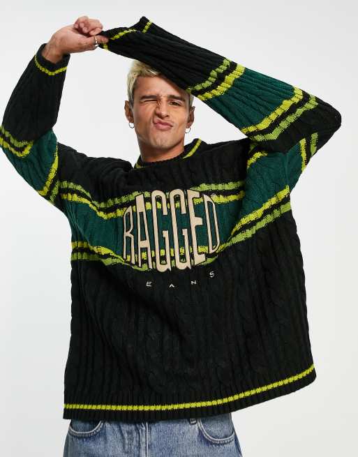 The Ragged Priest – Punk – Strickpullover in Schwarz