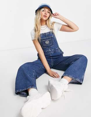 denim jump suits