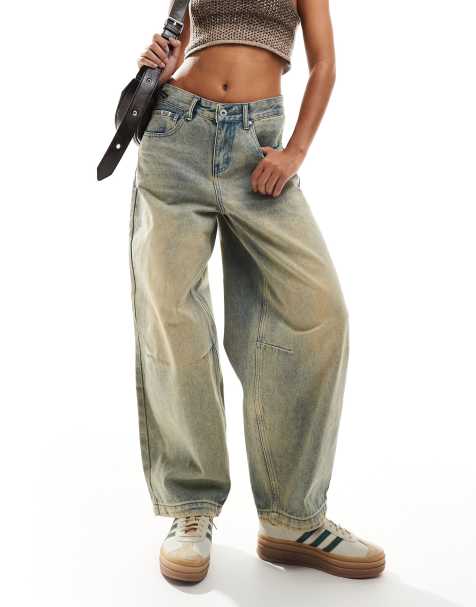 The Ragged Priest release denim jeans in dirty wash - view 1