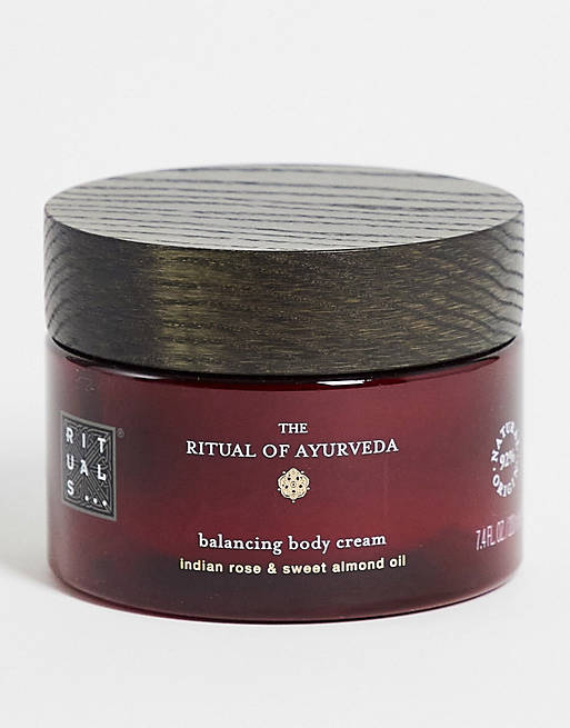 The Ritual of Ayurveda Indian Rose & Sweet Almond Oil Body Cream 220ml