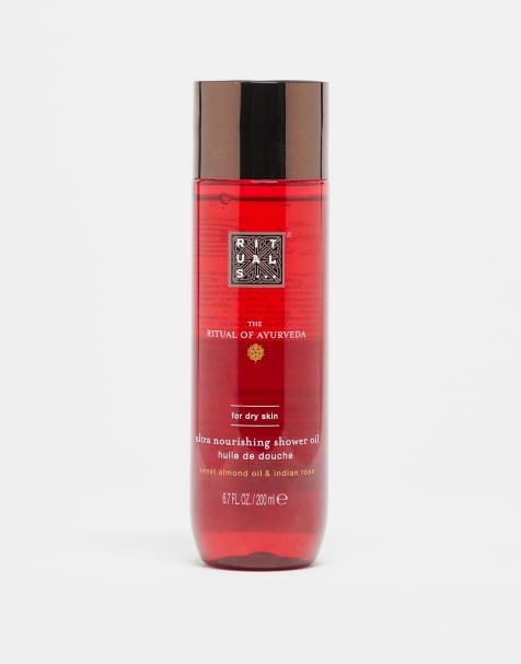 The Ritual of Ayurveda Indian Rose & Sweet Almond Shower Oil 200ml - view 1