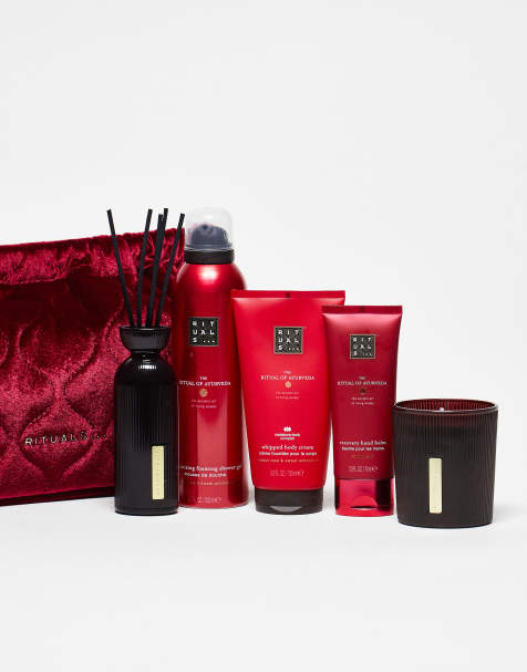 The Ritual of Ayurveda Sweet Almond Oil & Indian Rose Bath & Body Large Gift Set - saving 29% - view 1