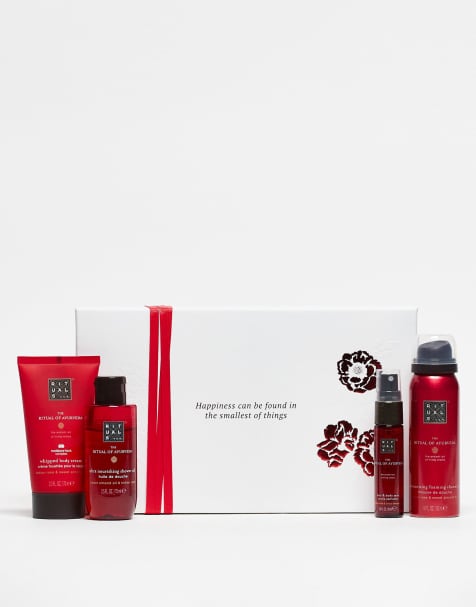 The Ritual of Ayurveda Sweet Almond Oil & Indian Rose Bath & Body Small Gift Set - view 1