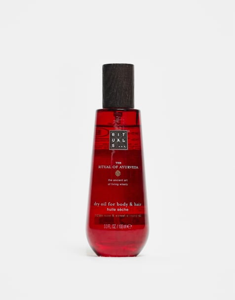 The Ritual of Ayurveda Sweet Almond Oil & Indian Rose Hair & Body Mist 50ml - view 1