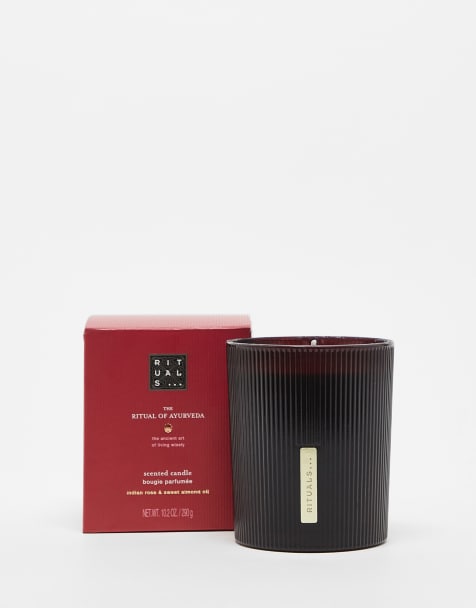 The Ritual of Ayurveda Sweet Almond Oil & Indian Rose Scented Candle 290g - view 1