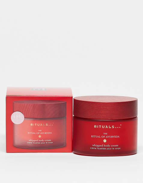 The Ritual of Ayurveda Sweet Almond Oil & Indian Rose Whipped Body Cream 220ml - view 1