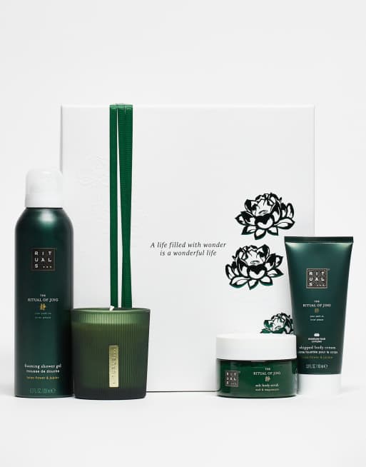 The Ritual of Jing Jujube & Lotus Flower Bath & Body Medium Gift Set
