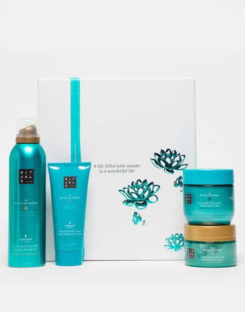 The Ritual of Karma Lotus Flower & White Tea Bath & Body Medium Gift Set- saving 21% - view 1