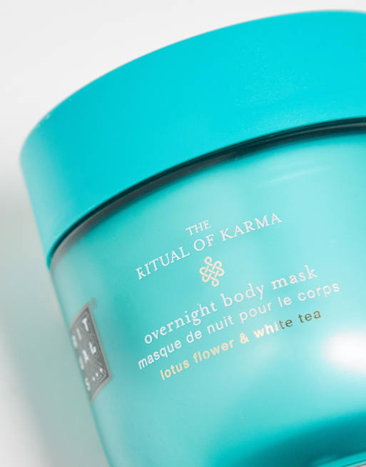 The Ritual of Karma Lotus Flower & White Tea Overnight Body Mask 125ml, 2 of 4