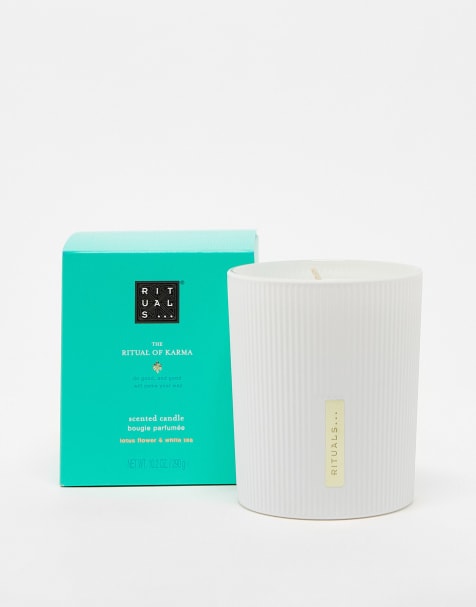 The Ritual of Karma Lotus Flower & White Tea Scented Candle 290g - view 1