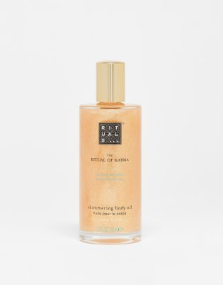 The Ritual of Karma Lotus Flower & White Tea Shimmering Body Oil 100 ml-No colour