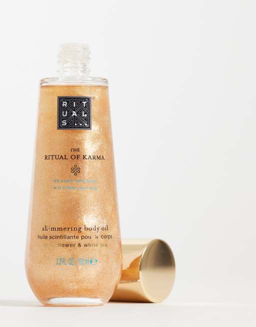 The Ritual of Karma Shimmering Body Oil 100ml, 3 of 8