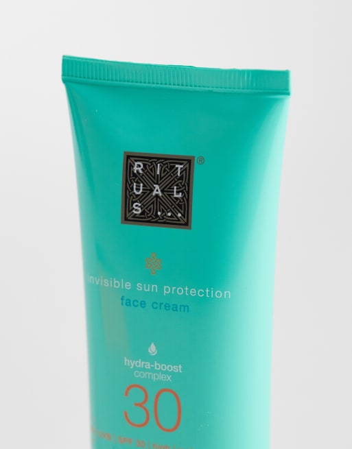 The Ritual of Karma Sun Protection Face Cream SPF 30 Lotus Flower & White Tea 50ml, 3 of 4